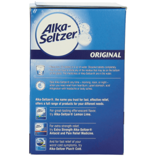Alka Seltzer Original Effervescent Tablets