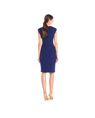 Anne Klein Women's Cap Ruffle Dress