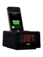 RCA Dual Alarm Clock iPod Charging Station