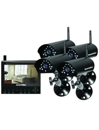 Securityman 4 Channel Wireless Security System