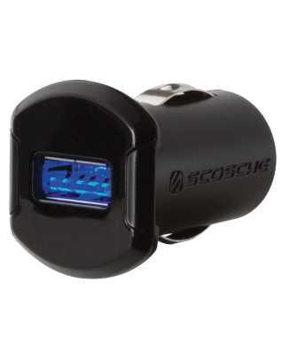 Scosche reVOLT 12W USB Car Charger with Illuminated USB Port