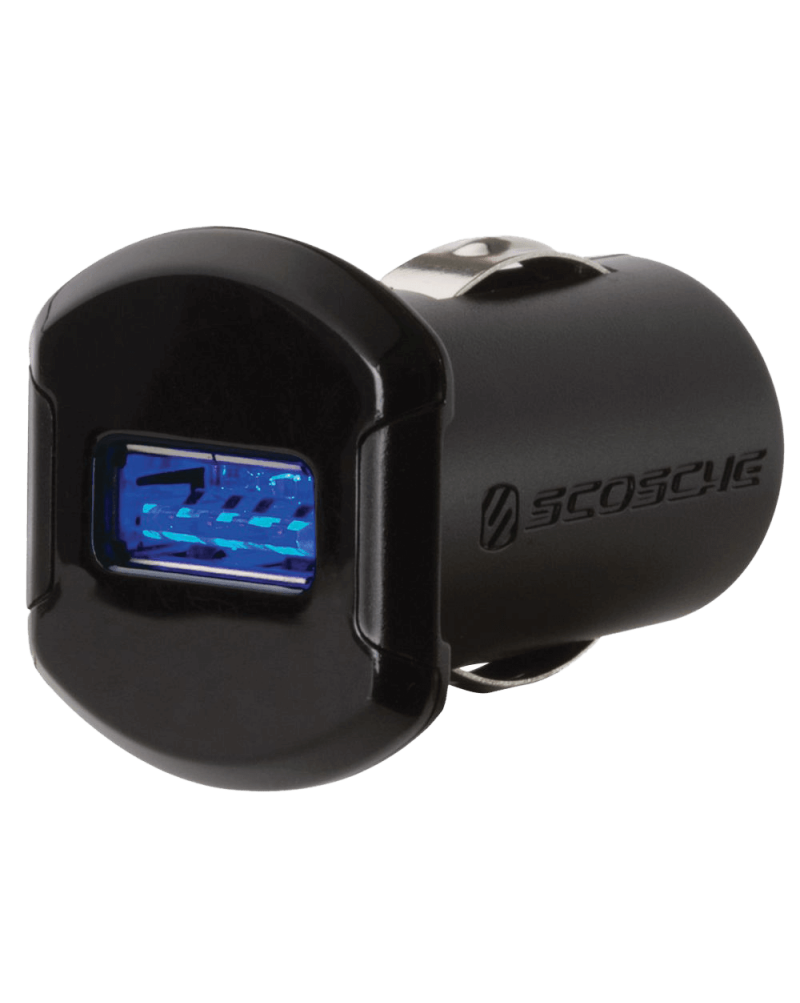 Scosche reVOLT 12W USB Car Charger with Illuminated USB Port