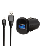 Scosche reVOLT 12W USB Car Charger with Illuminated USB Port