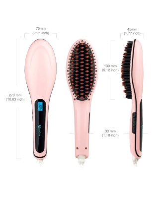 Apalus Brush Hair Straightener Detangling Hair Brush