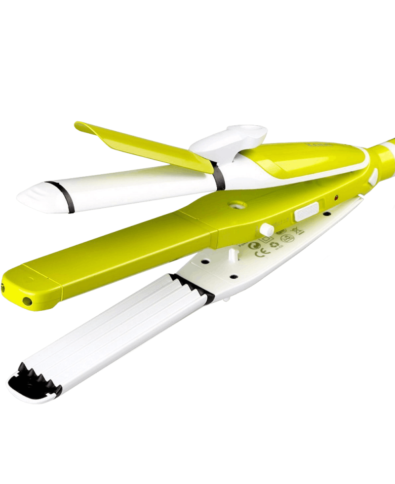 Hialstar 3 in 1 Hair Care Anion Straightening Irons Curler Plate