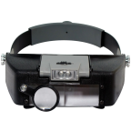 SE MH1047L Illuminated Multipower LED Binohead Magnifier 