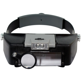 SE MH1047L Illuminated Multipower LED Binohead Magnifier 