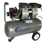 California Air Tools CAT-6310 Ultra Quiet and Oil-Free 1.0 Hp 6.3-Gallon Steel Tank Air Compressor 