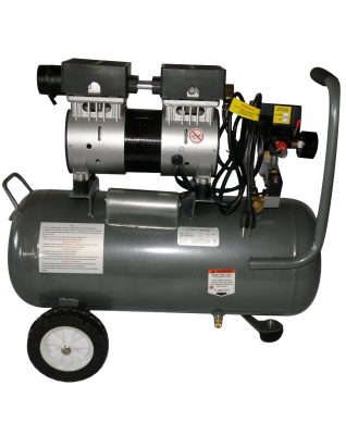 California Air Tools CAT-6310 Ultra Quiet и Oil-Free 1,0 Hp 6,3-галлонный стальной воздушный компрессор