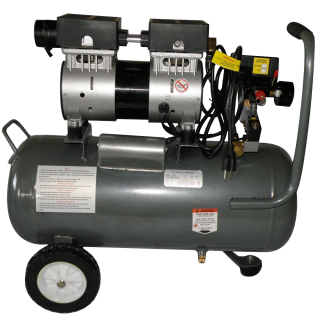 California Air Tools CAT-6310 Ultra Quiet and Oil-Free 1.0 Hp 6.3-Gallon Steel Tank Air Compressor 