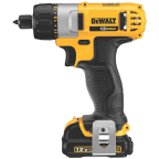 DEWALT DCK210S2 12-Volt Max Screwdriver-Impact Driver Combo Kit 