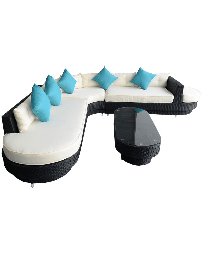 Outsunny 4-Piece Deluxe Outdoor Furniture Set