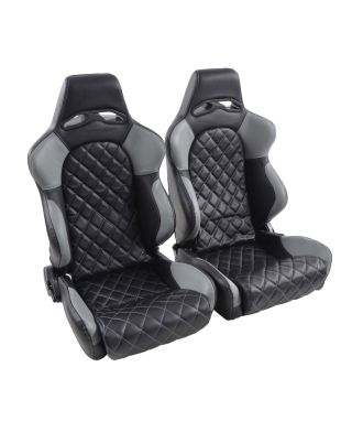 Portseat Set Las Vegas Artificial Leather Black