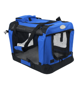 Easipet Fabric Pet Carrier, Medium,Blue 