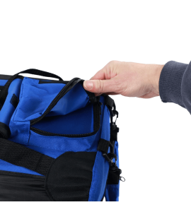 Easipet Fabric Pet Carrier, Medium,Blue 