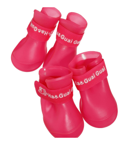 Pet Dog Rain Boots Booties Waterproof