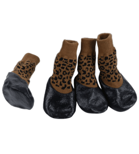 Black Water Proofing Dog Boots