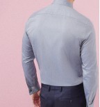 AYRFRIE Mini dobby design cotton shirt 