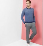DYNAMO Striped crew neck jumper