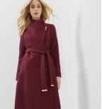 FYLIO Long wrap coat 