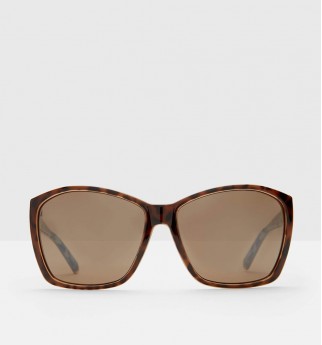 LARKE Oversized printed sunglasses 