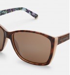 LARKE Oversized printed sunglasses 