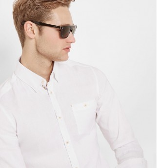 PARCER Geo print square sunglasses