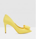 ALIFAIR Bow detail peep-toe courts