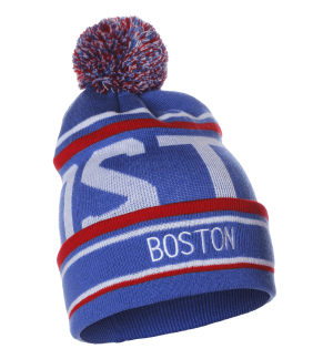 American Cities Unisex USA Cities Fashion Large Letters Pom Pom Knit Hat Cap Beanie 