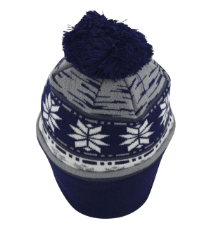 MLB New York Yankees Fashion Cuffed Knit Pom Beanie