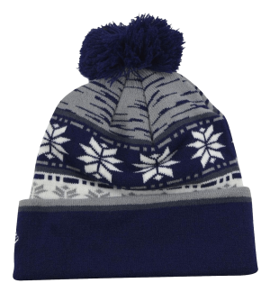 MLB New York Yankees Fashion Cuffed Knit Pom Beanie
