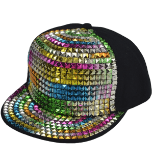 New Flat Hat Baseball Cap Hat Hip-hop Fashion Sequins 