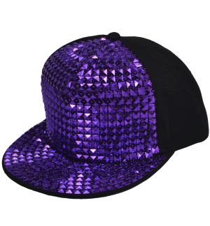New Flat Hat Baseball Cap Hat Hip-hop Fashion Sequins 