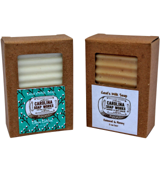 Handmade Goat Milk Soap Oatmeal & Honey and Clean Cotton Scents