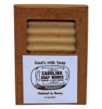 Handmade Goat Milk Soap Oatmeal & Honey and Clean Cotton Scents