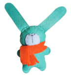 Handmade Stuffed Animals Hare Rabbit Felt Fleece Home Decor