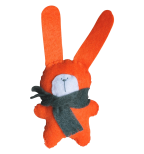 Handmade Stuffed Animals Hare Rabbit Felt Fleece Home Decor