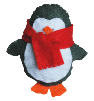 Handmade Stuffed Animals Penguins Felt Fleece Hanging Home Decor Gifts