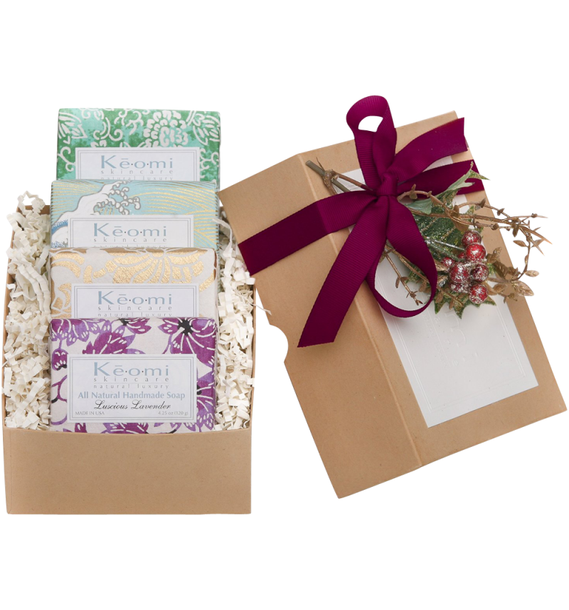 ORGANIC HANDMADE SOAP GIFT SET ALL NATURAL