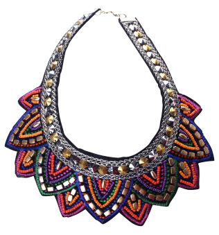 Tribal Jewelry Charm Bib Pendant Necklace New