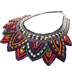 Tribal Jewelry Charm Bib Pendant Necklace New