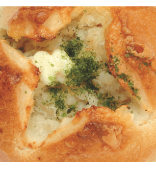 Bun with cheese