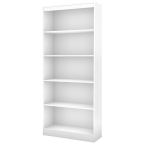 South Shore Smart Basics 5 Shelf Bookcase, Multiple Finishes 1