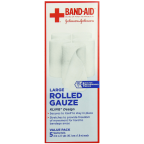 Band-Aid First Aid Covers Kling Large Rolled Gauze 5 Count
