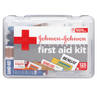 Johnson & Johnson Red Cross All Purpose First Aid Kit