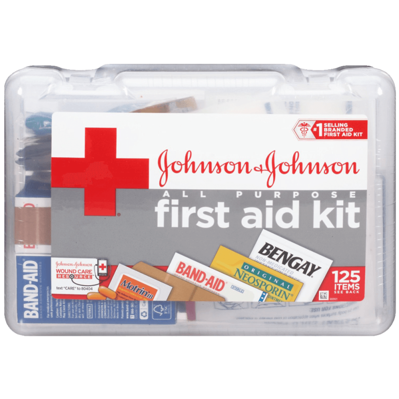 Johnson & Johnson Red Cross All Purpose First Aid Kit