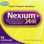 Nexium 24HR Capsules 14 Count 