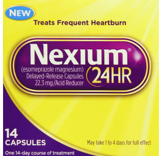 Nexium 24HR Capsules 14 Count 