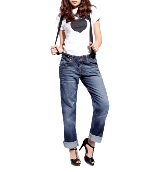 Womens Boyfriend Jeans 