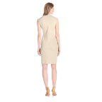 Asymmetrical Neck Ruffle Dress